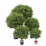 BUXUS KOULE RED DAY UV, 100cm
